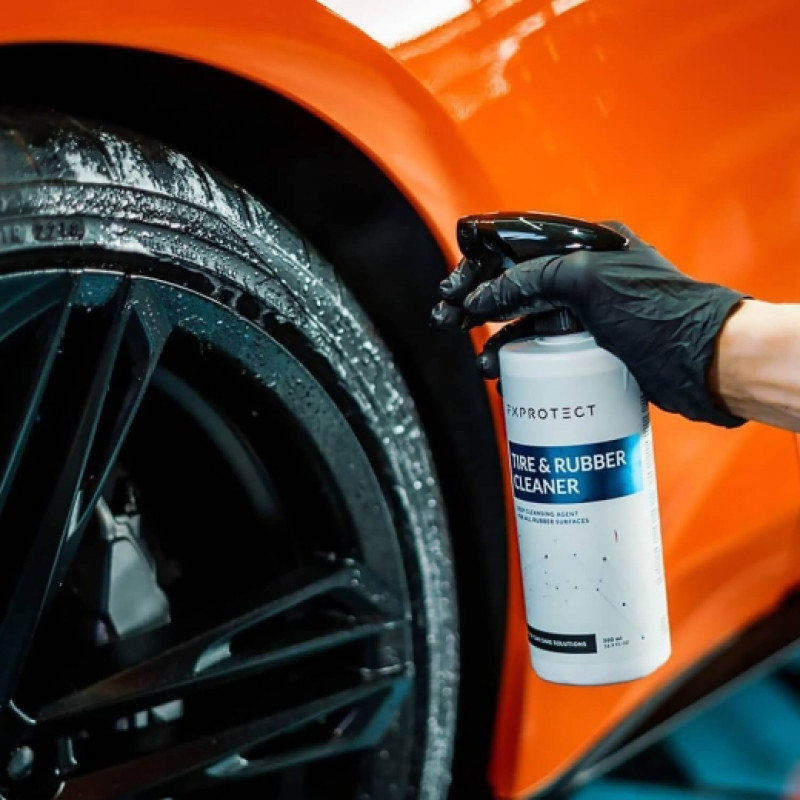Концентрований очисник для шин та гуми FX Protect Tire and Rubber Cleaner, 5л