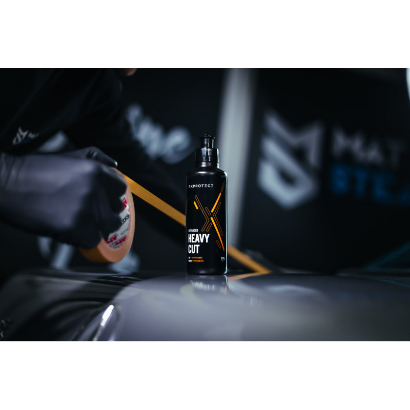 Крупнозерниста полірувальна паста для видалення глибоких подряпин FX Protect Heavy Cut, 250мл