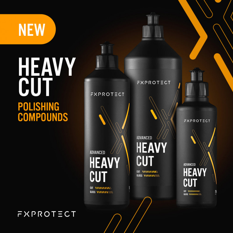 Крупнозерниста полірувальна паста для видалення глибоких подряпин FX Protect Heavy Cut, 250мл