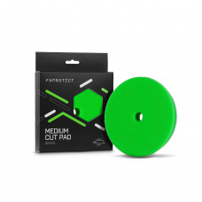 Середній полірувальний круг FX PROTECT Medium Cut Pad Green, 150/165mm