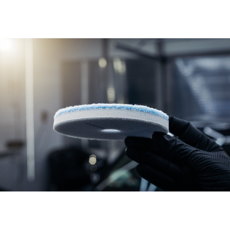 Гібридний сильноріжучий полирувальний круг FX Protect Microfiber Hybrid Pad Heavy Cut, 80 мм