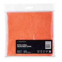М’яка мікрофібра з перлинним плетінням FX Protect Royal Coral, 40х40см