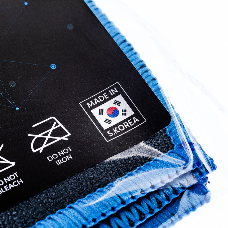 М’яка мікрофібра з перлинним плетінням FX Protect Mystic Blue, 40х40см