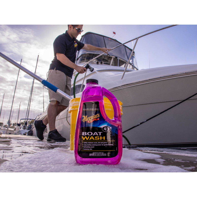 Шампунь для човнів Meguiar's M4364 Marine RV Boat Wash Liquid, 1.89 л