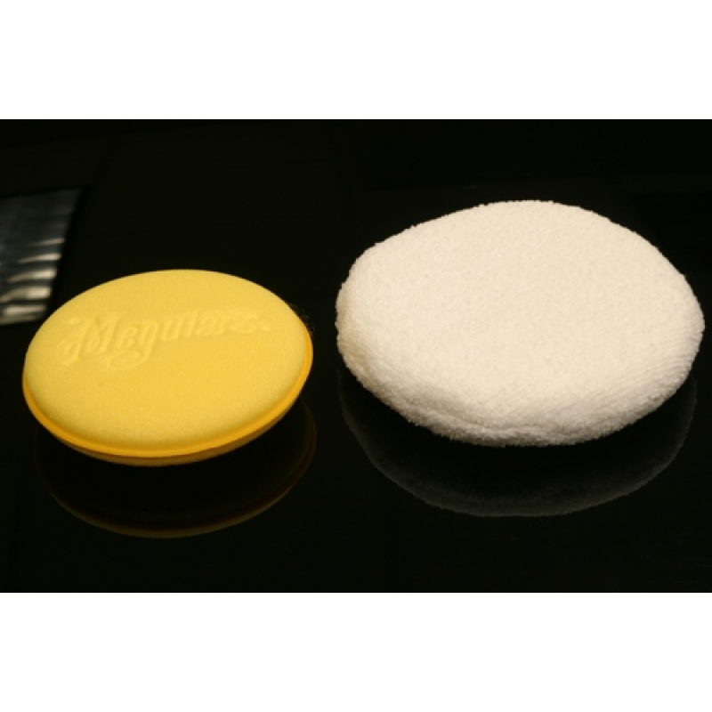 Набір аплікаторів мікрофібрових Meguiar's X3080EU Even Coat Applicator Pads, 12,5 см. - 2 шт
