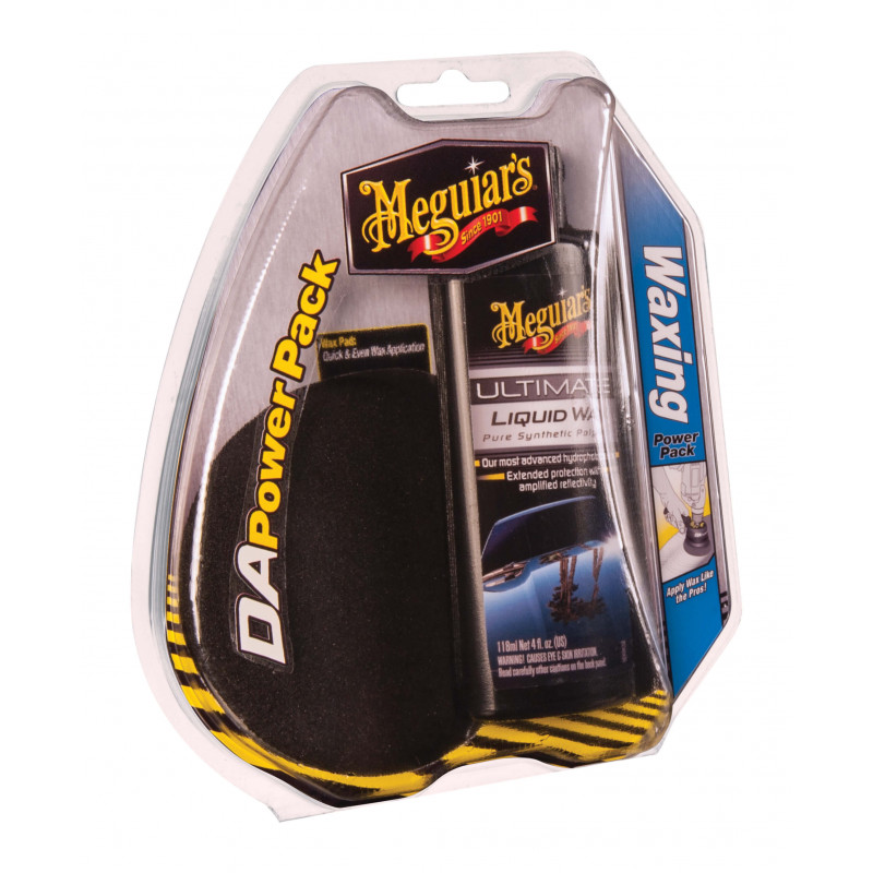 Набір для нанесення воску Meguiar's G3503INT DA Waxing Power Pack