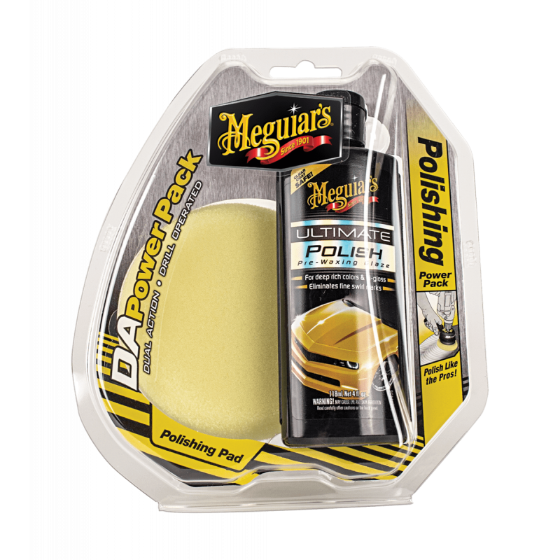 Набір для полірування кузова Meguiar's G3502INT DA Polishing Power Pack