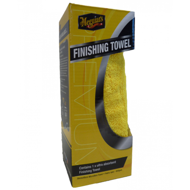 Рушник мікрофібровий з кантом фінішний Meguiar's X1801EU Microfibre Finishing Towel, 30 x 45 см