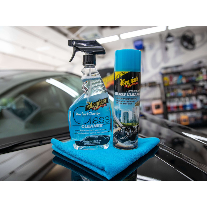 Рушник для скла синій Meguiar's X210300 Perfect Clarity Glass Towel, 40,6 х 40,6 см