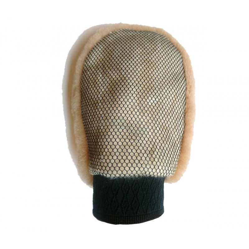 Рукавиця лама для мийки Meguiar's A7301 Lambs Wool Wash Mitt
