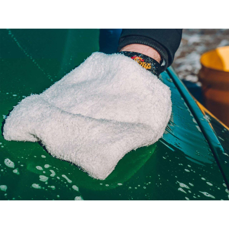 Рукавиця мікрофіброва для мийки Meguiar's X3002EU Microfiber Wash Mitt, 19 х 29 см