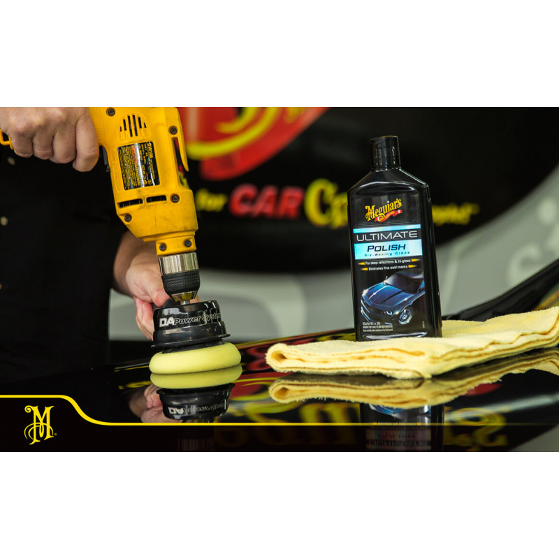 Набір середньої жорсткості кругів для полірування Meguiar's G3508INT DA Polishing Power Pads, 2 шт