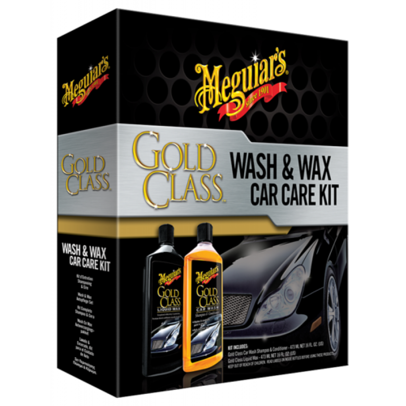 Набір для мийки та захисту авто Meguiar's G9966EU Gold Class Wash & Wax Car Care Kit