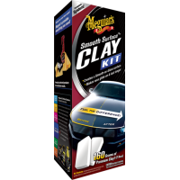 Набір для очищення кузова з ефектом поліролі Meguiars's G1016 Smooth Surface Clay Kit