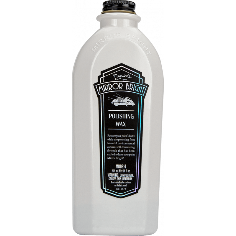 Автомобільний поліроль з воском Meguiar's MB0214EU Mirror Bright Polishing Wax, 414 мл