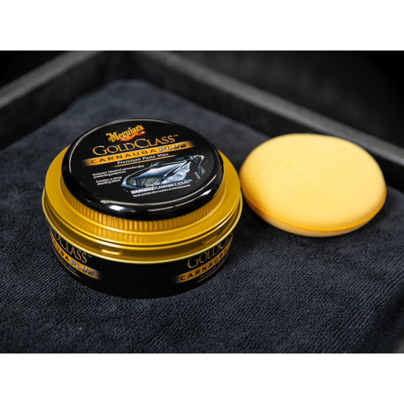 Карнауба твердий віск Meguiar's G7014J Gold Class Carnauba Plus Paste Wax, 311 г