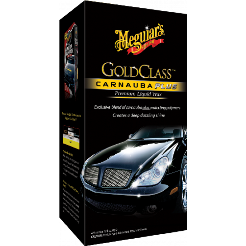 Карнауба рідкий віск Meguiar's G7016 Gold Class Carnauba Plus Liquid Wax, 473 мл
