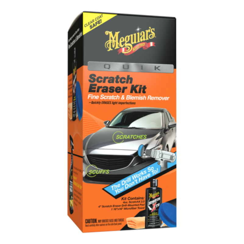 Набір для швидкого видалення подряпин Meguiar's G190200 Quik Scratch Eraser Kit