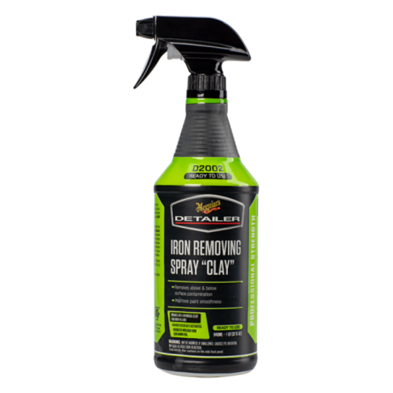 Очищувач кузова від частинок металу Meguiar's DRTU200232 Iron Removing Spray Clay, 945 мл