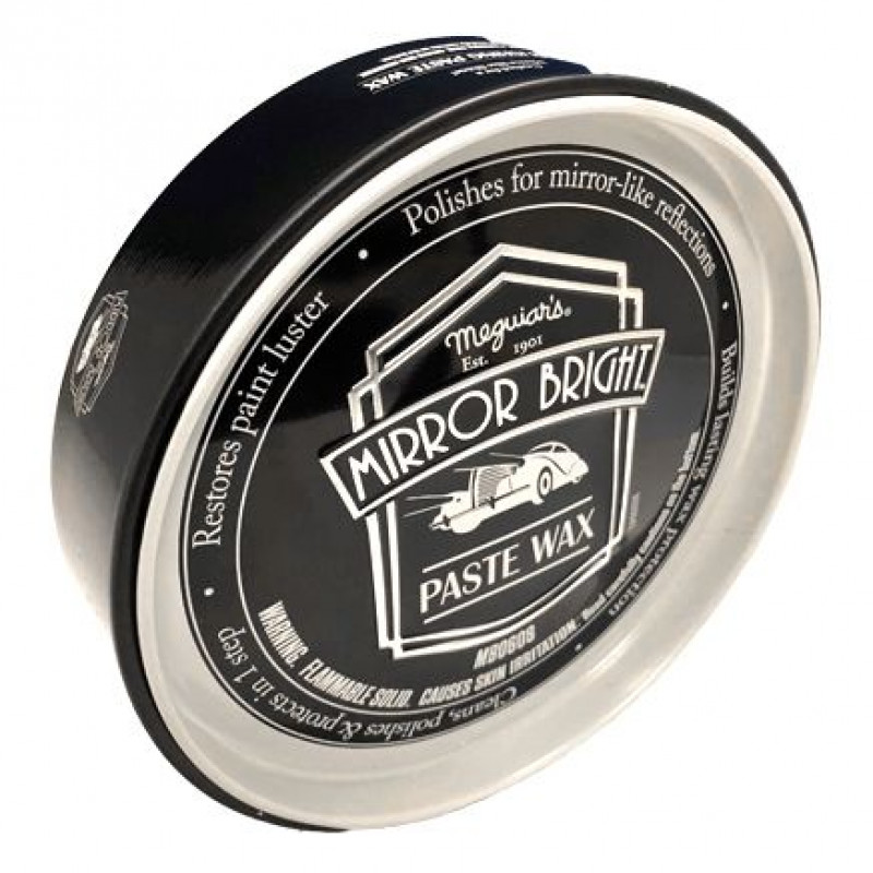 Поліруючий твердий віск Meguiar's MB0608EU Mirror Bright ™ Polishing Paste Wax, 227 г
