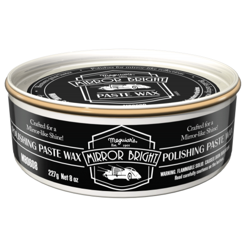 Поліруючий твердий віск Meguiar's MB0608EU Mirror Bright ™ Polishing Paste Wax, 227 г