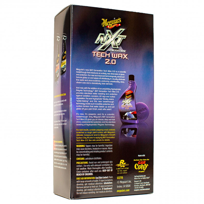 Синтетичний рідкий віск Meguiar's G12718 NXT Generation Tech Wax 2.0, 532 мл