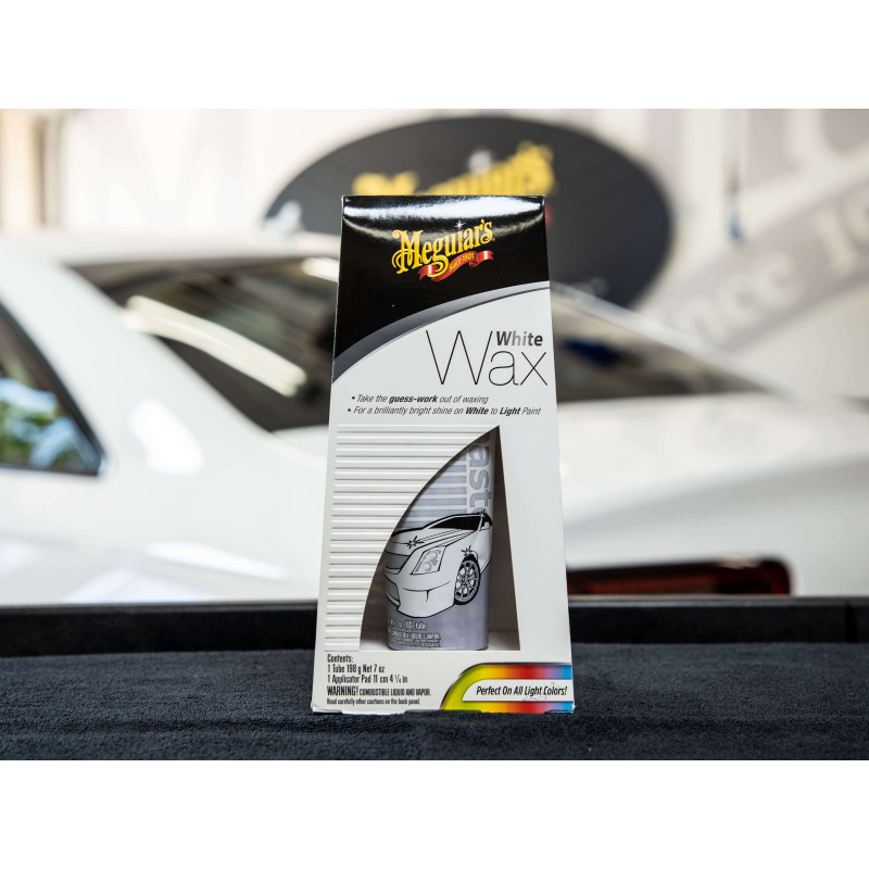 Віск для білих автомобілів Meguiar's G6107 White Wax, 198 г