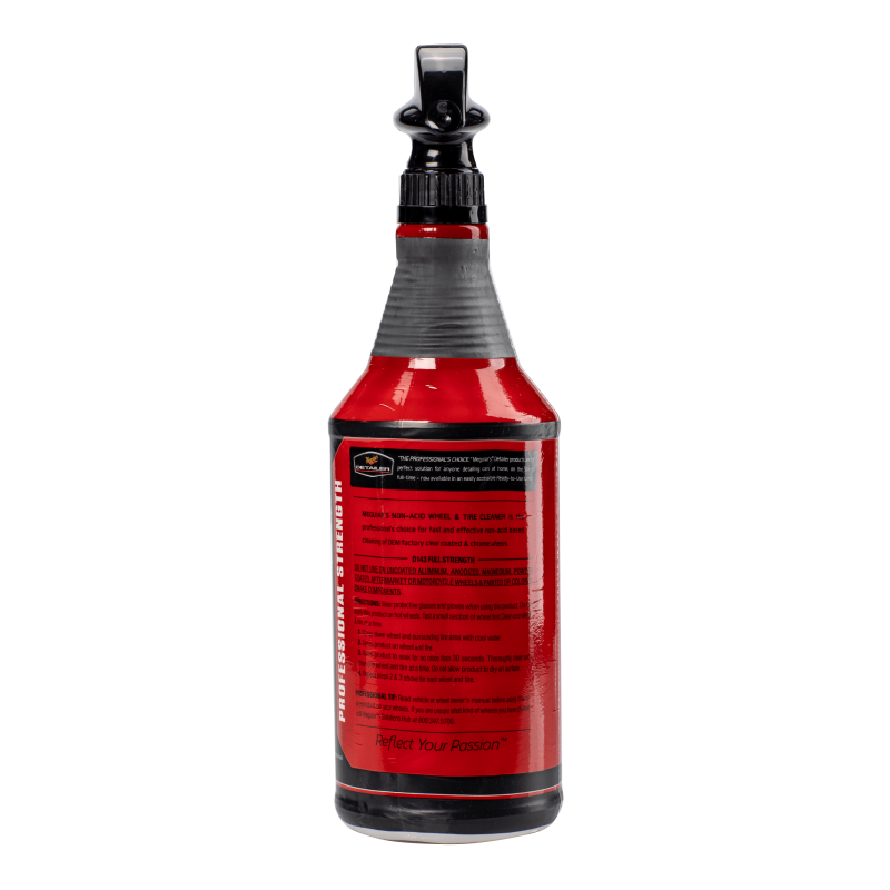 Очищувач шин і колісних дисків Meguiar's DRTU14332 Non-Acid Wheel & Tire Cleaner, 946 мл