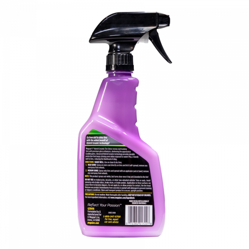 Гібридно-керамічно чорніння для гуми Meguiar's G230416 Hybrid Ceramic Tire Shine, 473 мл