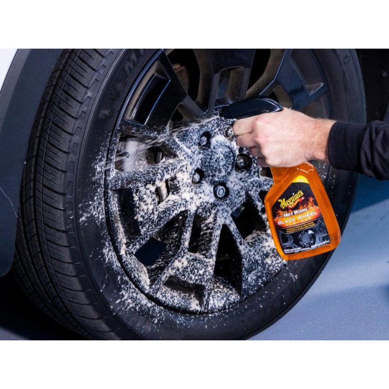 Очищувач для чорних дисків Meguiar's G230524 Hot Rims Black Wheel Cleaner, 709 мл
