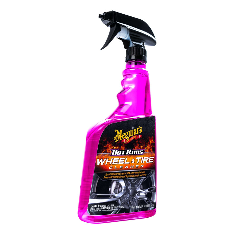 Очищувач для дисків та шин Meguiar's G9524 Hot Rims Wheel & Tire Cleaner, 709 мл