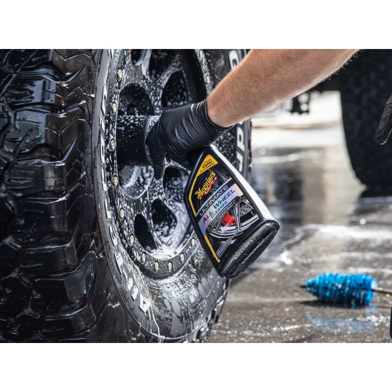 Очищувач для дисків з реагентом Meguiar's G180124 Ultimate All Wheel Cleaner, 709 мл