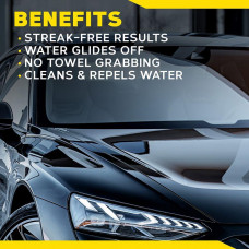 Очищувач скла з антидощем G240416 Meguiar's Ultimate Glass Cleaner & Water Repellent, 473 мл