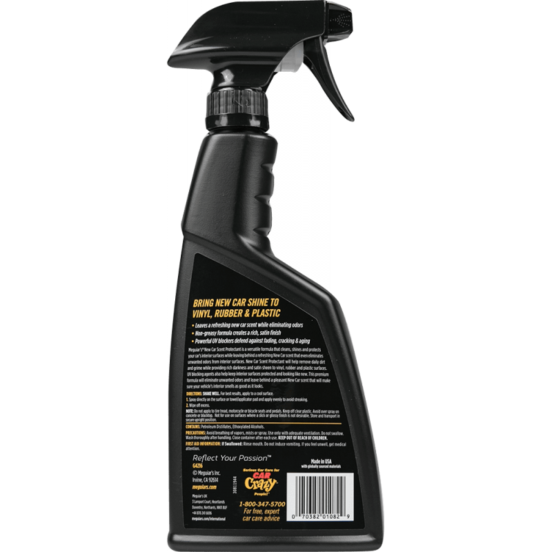 Засіб для догляду за салоном Meguiar's G4216 New Car Scent Protectant, 473 мл