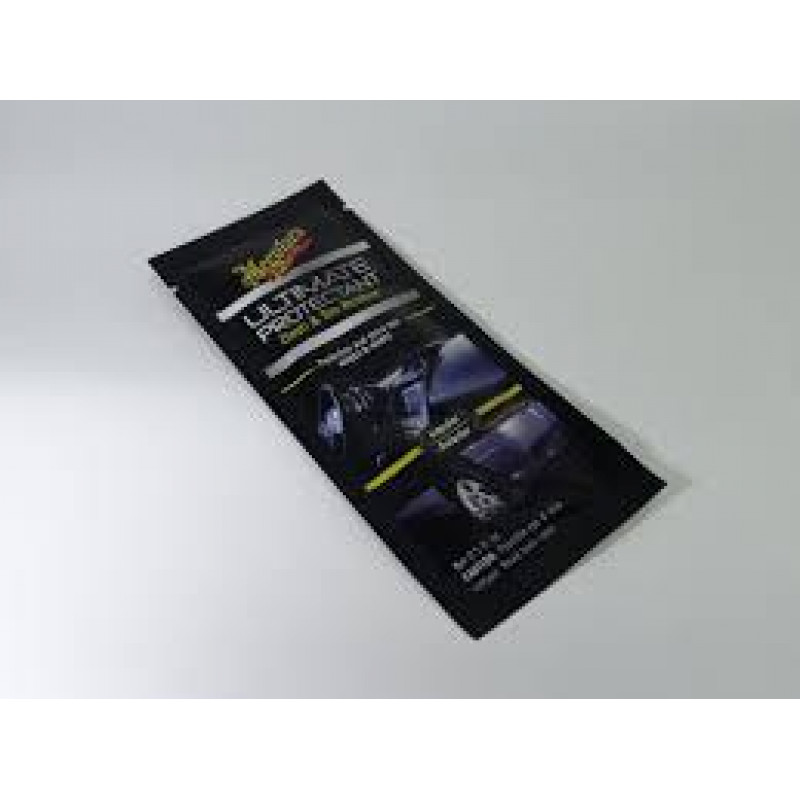 Тестер засобу для чорніння пластика салону і кузова Meguiar's G14512T Ultimate Protectant Dash & Trim Restorer, 14 мл