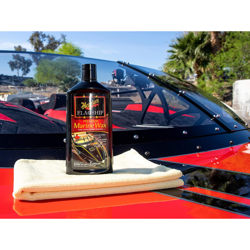 Преміум віск для човнів Meguiar's M6316 Flagship Premium Marine Wax, 473 мл