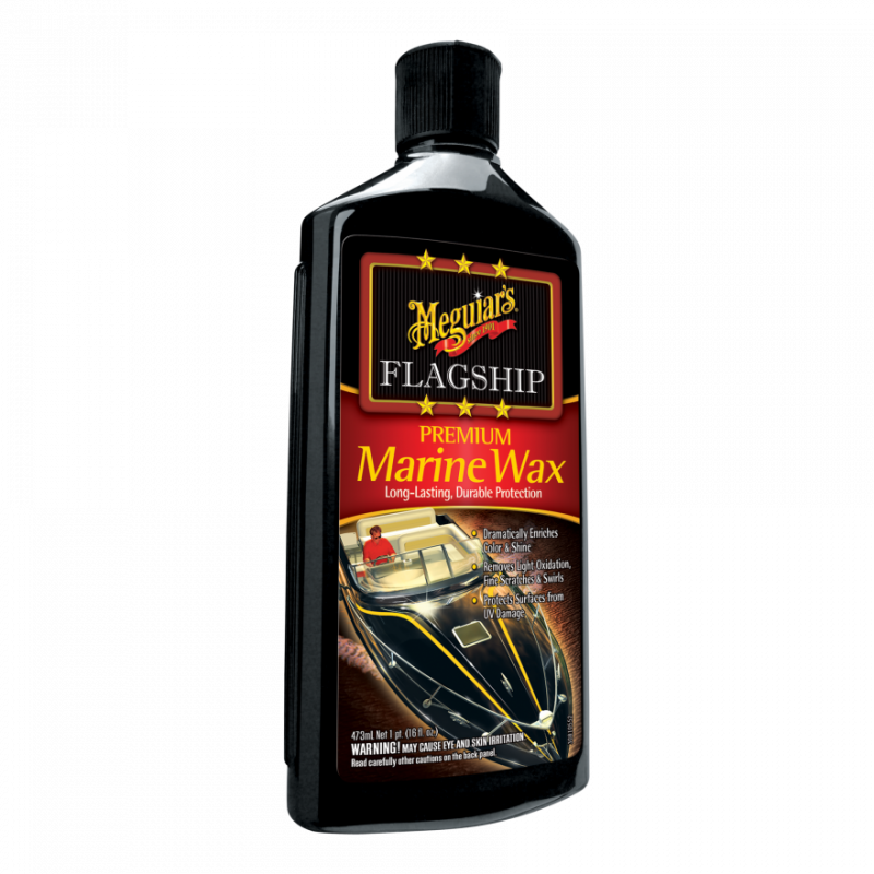 Преміум віск для човнів Meguiar's M6316 Flagship Premium Marine Wax, 473 мл