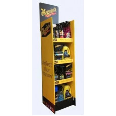 FSDU Картонный стенд под автохимию - Meguiar`s Reflect Your Passion, (168x38x48 см.)