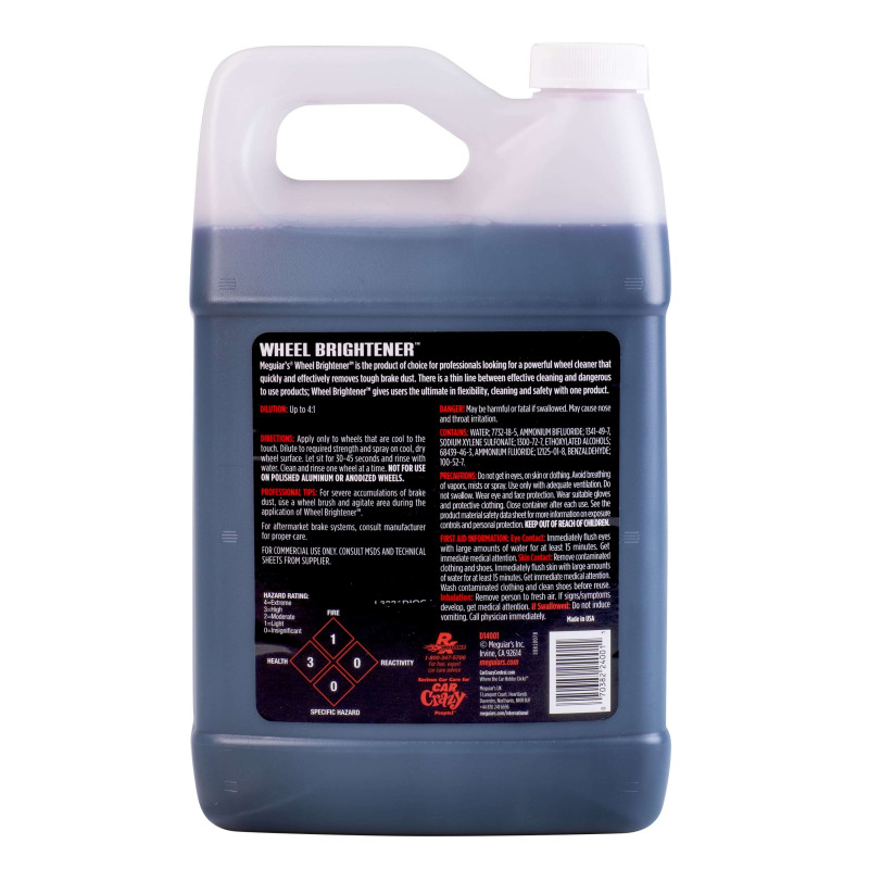 Очищувач для колісних дисків Meguiar's D14001 Wheel Brightener, 3.78 л