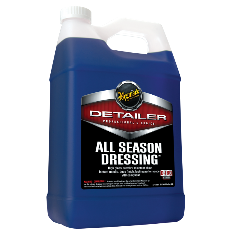 Чорніння гуми і пластика Meguiar's D16001 Detailer All Season Dressing, 3.78 л