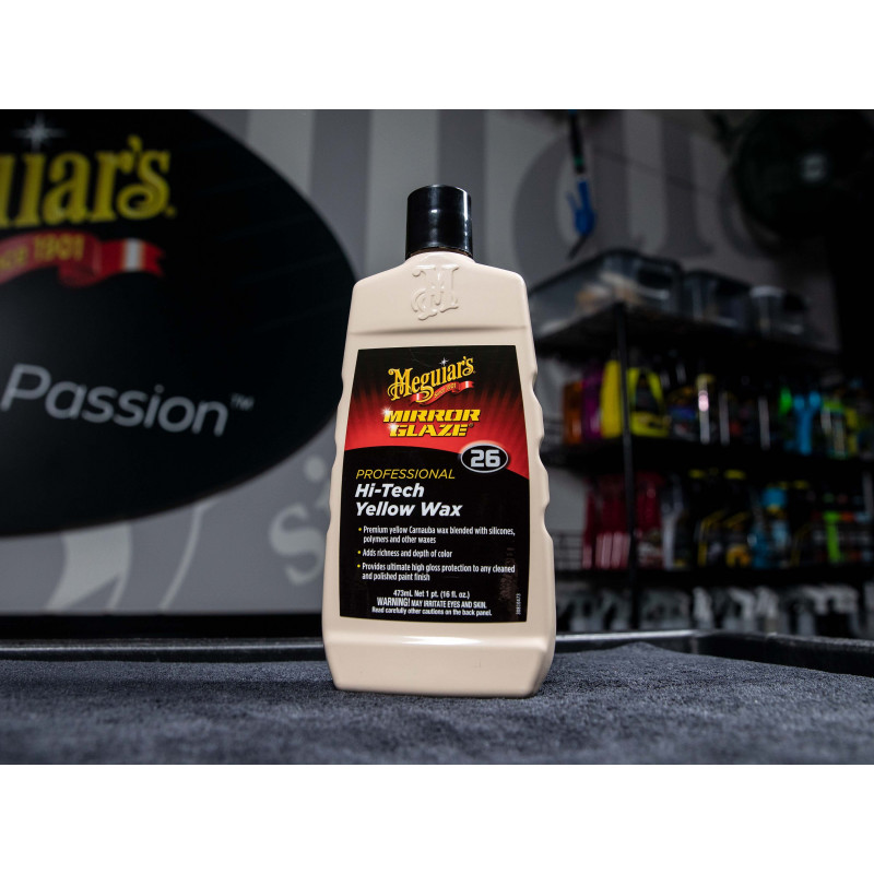 Натуральний жовтий віск Meguiar's M2616 Professional Hi-Tech Yellow Wax, 473 мл