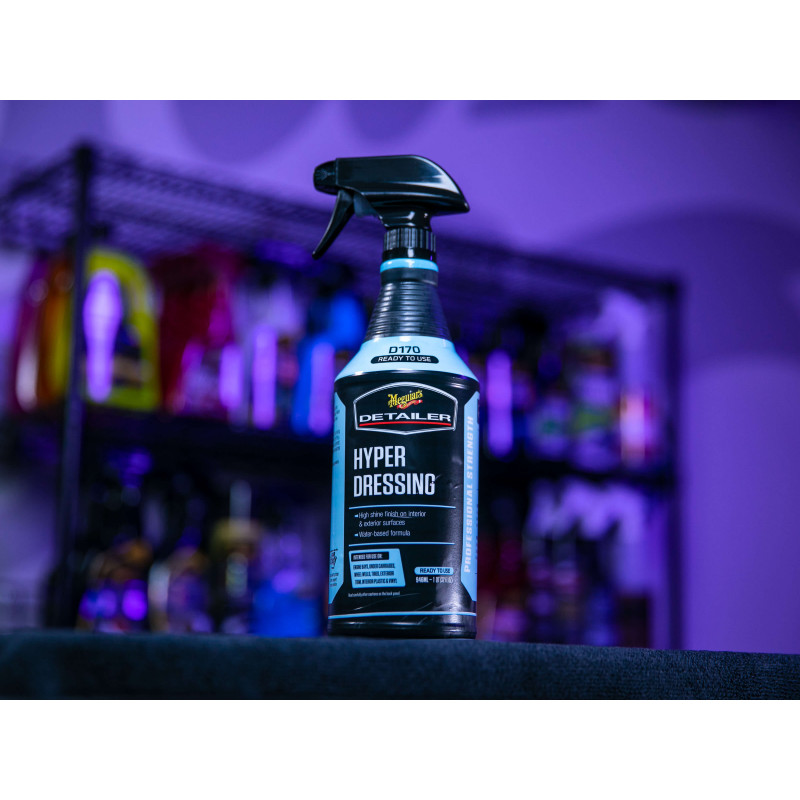 Засіб по догляду за вінілом і пластиком Meguiar's DRTU17032 Hyper Dressing, 946 мл