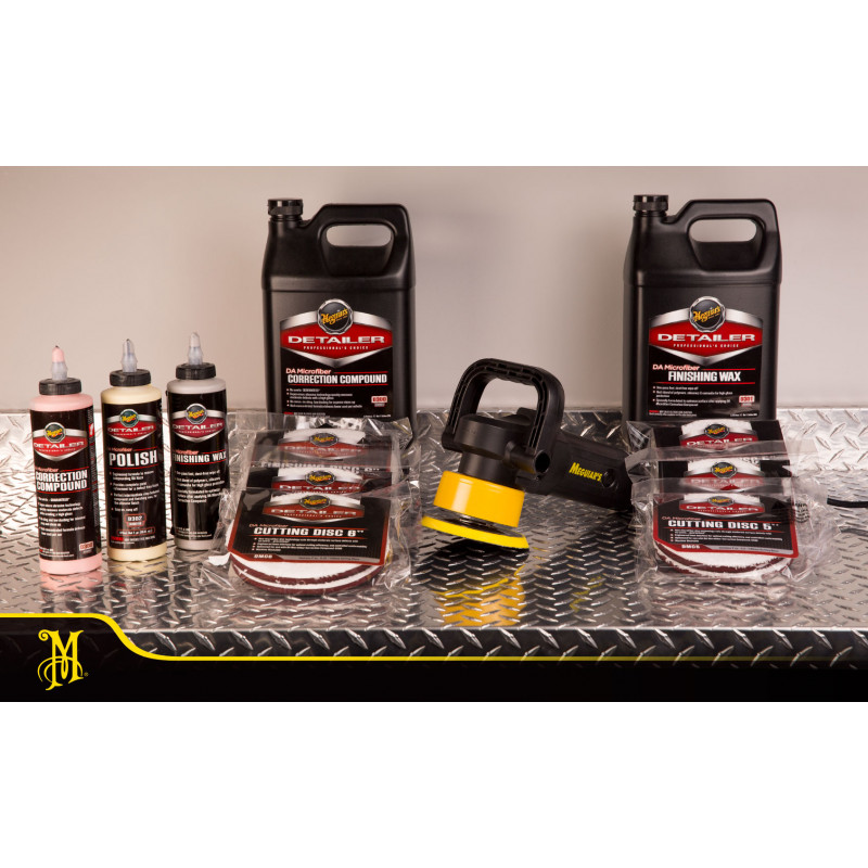Корекційна полірувальна паста Meguiar's D30001 Detailer DA Microfiber Correction Compound, 3.78 л