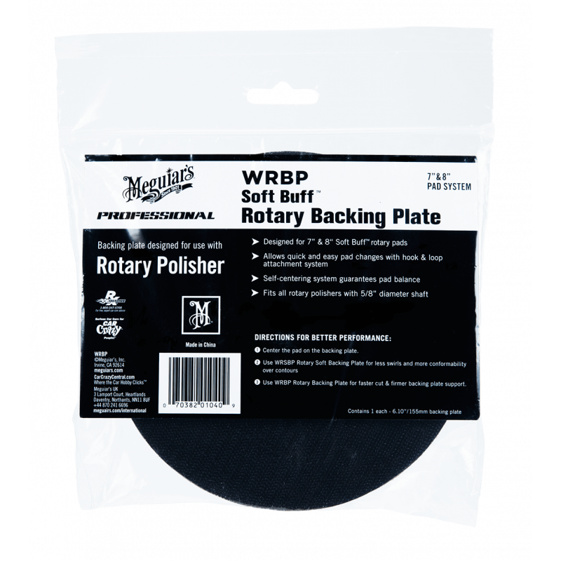 Оправка для роторної машинки Meguiar's WRBP14MM Rotary Backing Plate 6 '', 15.5 см