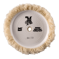 Полірувальний круг вовняний Meguiar's WRWC8 Soft Buff Rotary Wool Pad, 20.3 см