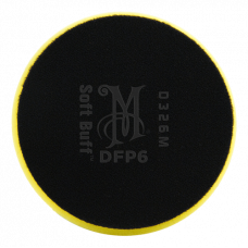 Полірувальний круг середньої жорсткості поролоновий Meguiar's DFP6 DA Soft Buff Foam Polishing Pad 6 '', 15 см