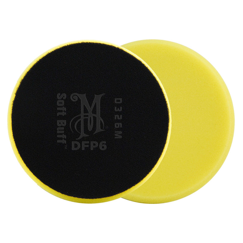 Полірувальний круг середньої жорсткості поролоновий Meguiar's DFP6 DA Soft Buff Foam Polishing Pad 6 '', 15 см