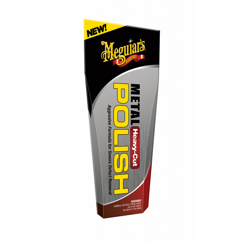 Поліроль абразивний для металу Meguiar's G15104 Metal Heavy Cut Polish, 119 г