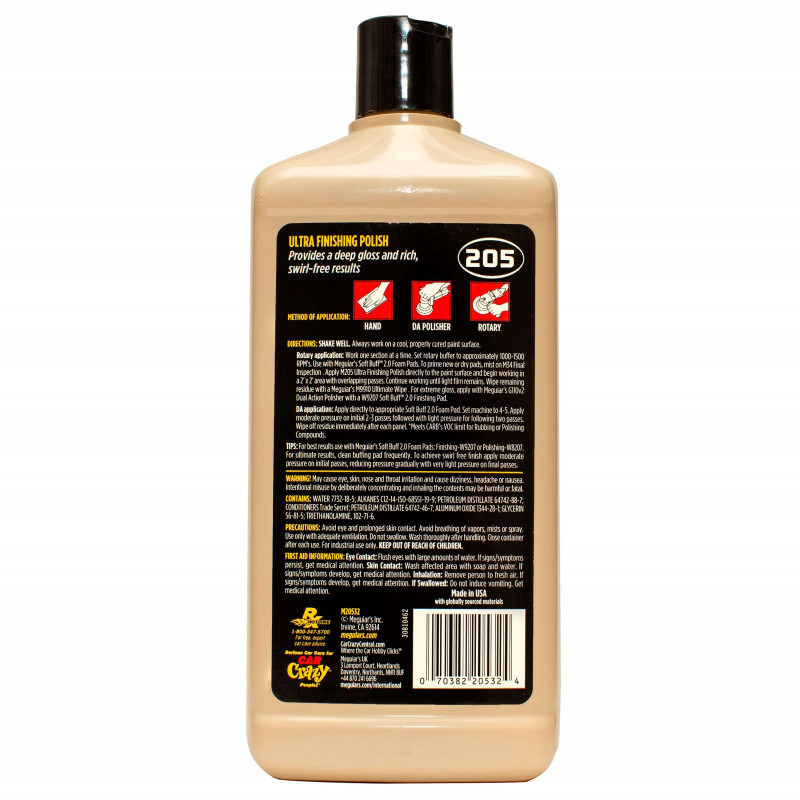 Полірувальна паста ультра фінішна Meguiar's M20532 Ultra Finishing Polish, 946 мл