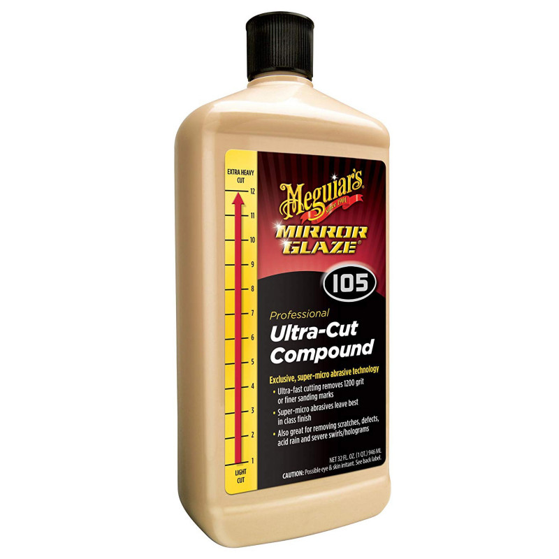 Полірувальна паста ультра Meguiar's M10532 Ultra-Cut Compound, 946 мл